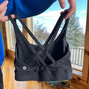 LULULEMON Energy Bra (size 0) (Black)